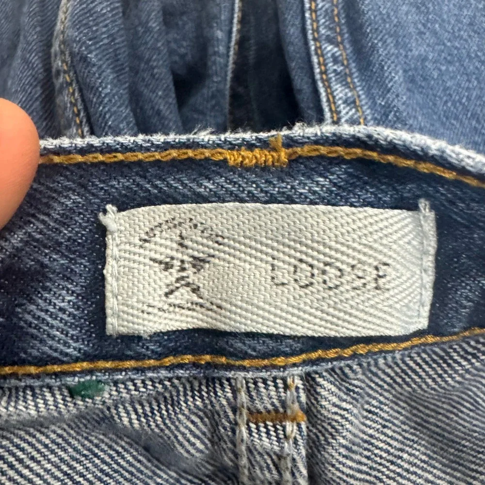Arizona Jean Company Loose Fit Blue Denim Jeans Medium Wash Size 16 Regular‎